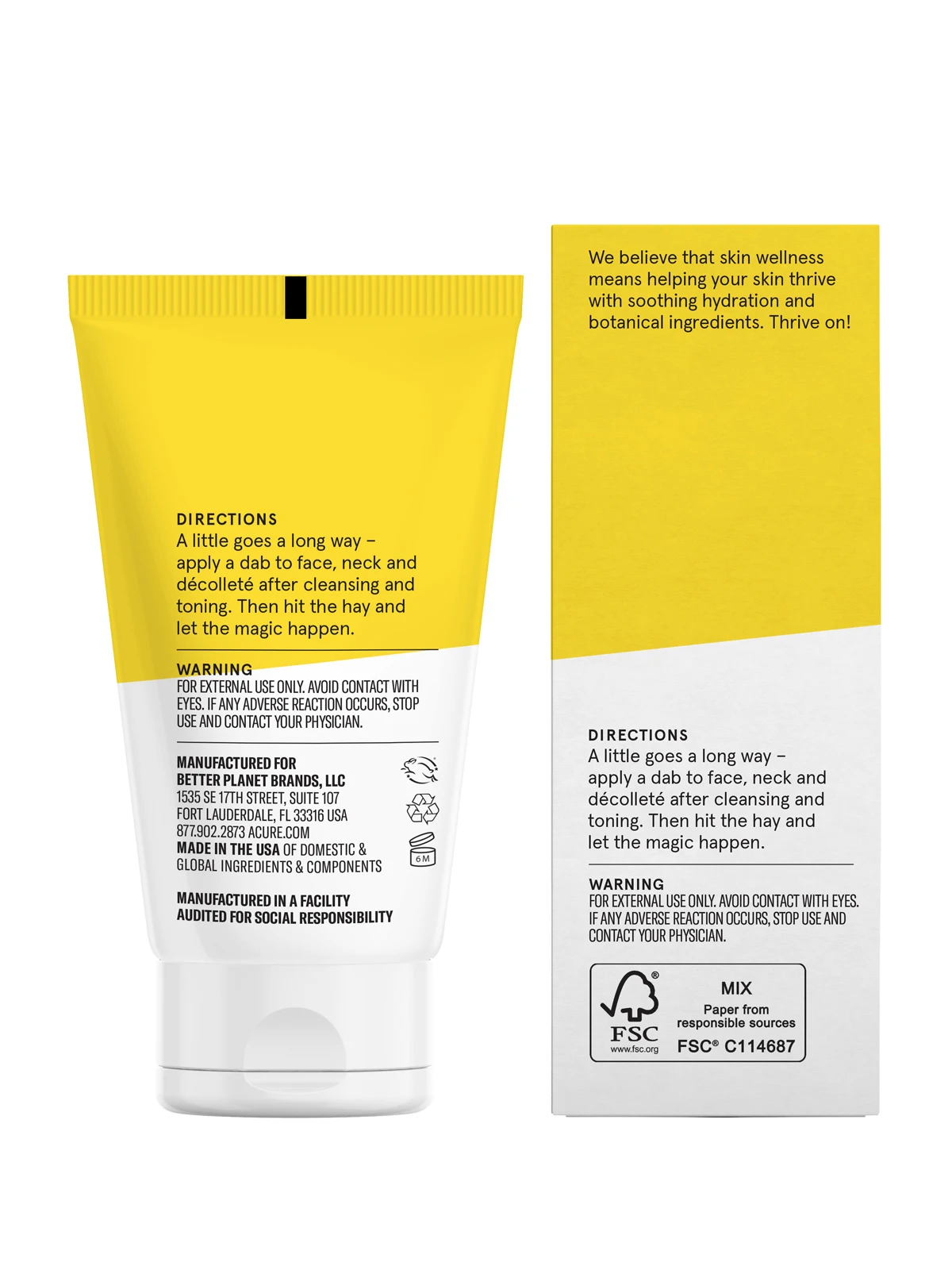 ACURE Коллекция &quotСияние&quot: Ночной крем &quotАргановое масло Хлорелла и Эхинацея&quot