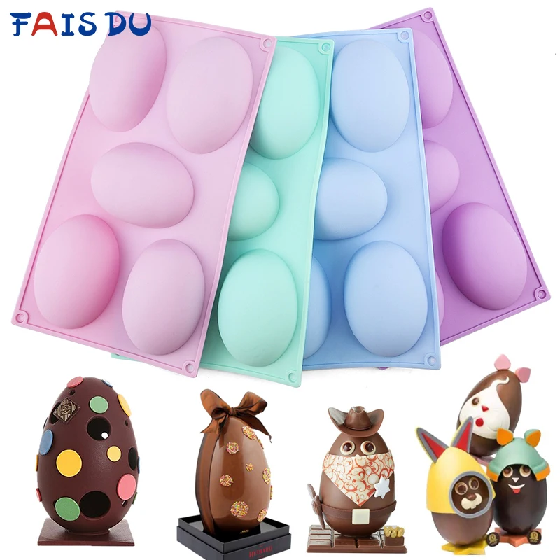 Форма для пасхальных яиц 1 шт. силиконовая десерта форма выпечки шоколада