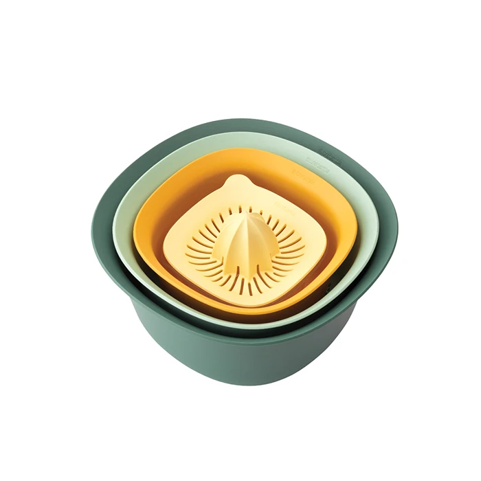 Дуршлаг Brabantia &quotTasty+&quot мятно голубой 2 4л. 122200|Дуршлаги и сита| |