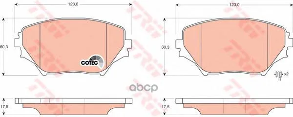 Колодки Тормозные Дисковые TRW/Lucas арт. GDB3251|Электрические ломтерезки| |