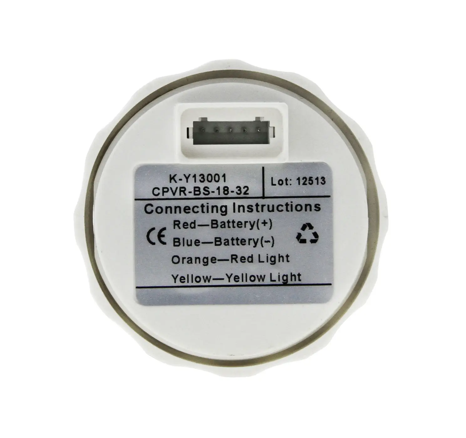 Вольтметр аналоговый 18-32 В черный циферблат нержавеющий ободок д. 52 мм JMV00274_KY13001 |