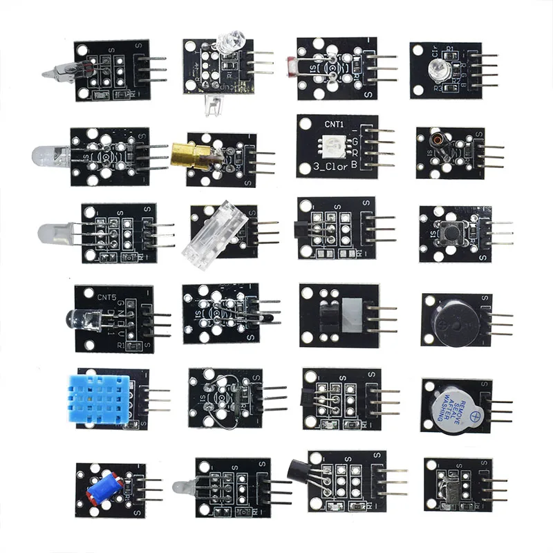 Комплект сенсорных s модулей для arduino 45 в 1 стартовый комплект лучше чем 37 датчиков
