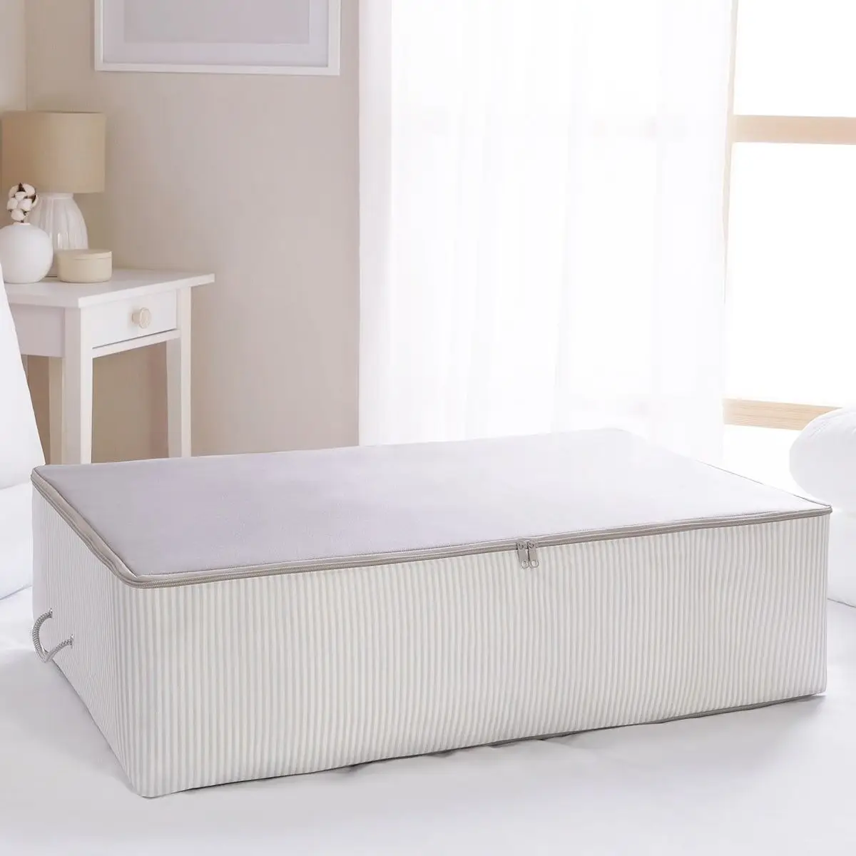 

Mega Size Gray Under Base Storage and Organizing Organizer Large Volume Robust Antibacterial Stain Resistant 74x46x22