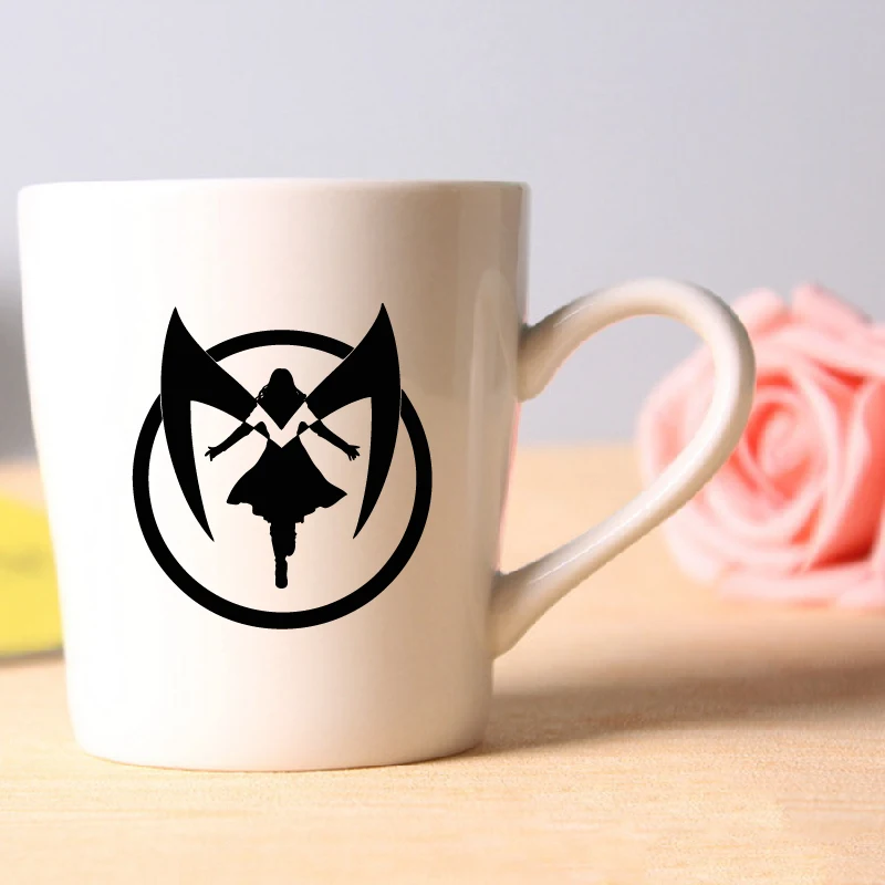 Алая ведьма логотип виниловые наклейки бутылка для воды девочек декор ноутбука