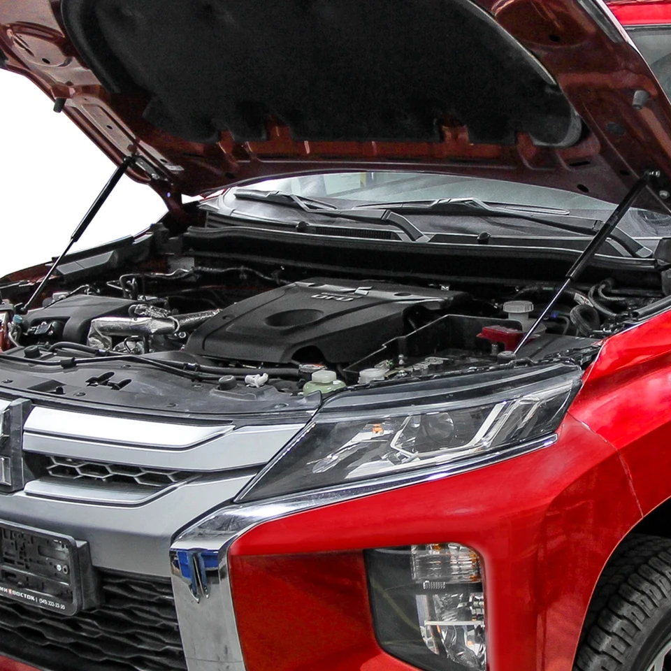 Для Mitsubishi L200 restyling 2018 &gt Упоры капота газовые амортизаторы 2 шт. [AutoUpor