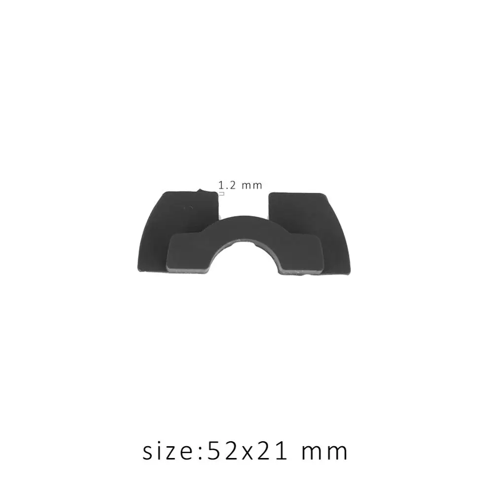 1.2mm Амортизирующие подушки для Xiaomi M365 аксессуары M365 электрический скутер встряхивание редукторы передняя вилка встряхивание колодки амортизирующие подушки - Color: 1.2mm