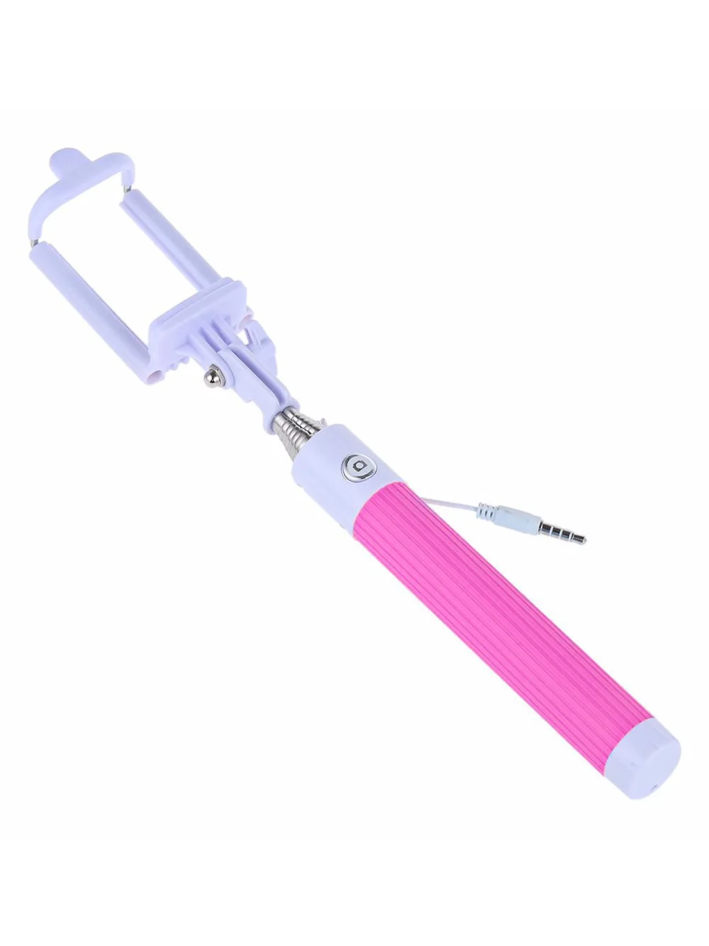 Палка для селфи (пластик) розовый монопод селфи.|Селфи-моноподы| |