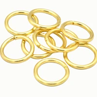 13mm gold metal o rings welded metal loops round formed strap buckle ring handbag purse bag clasp webbing holder making hardware
