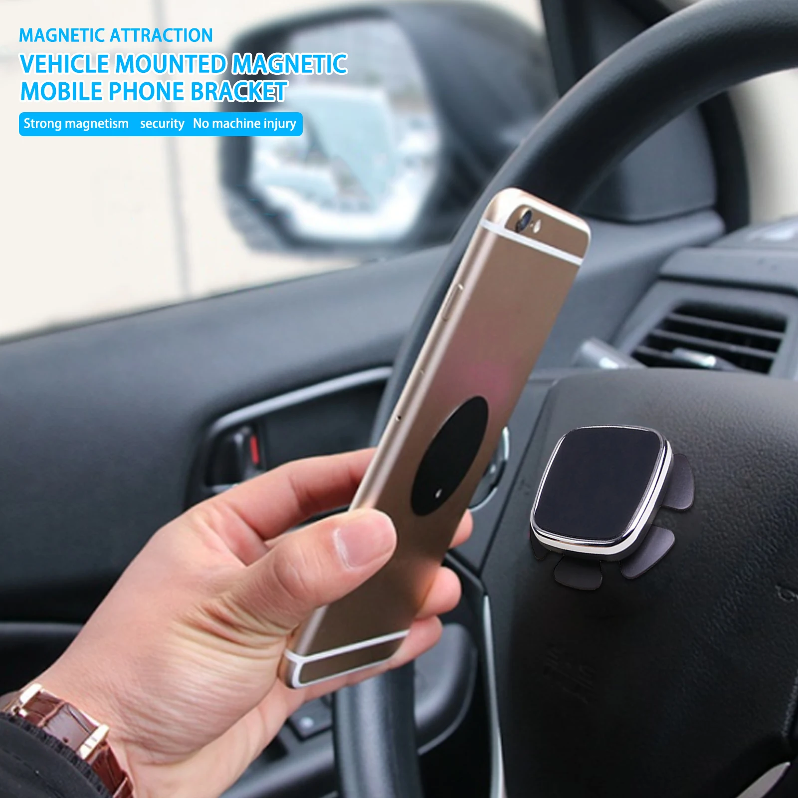 

Universal Gravity Auto Phone Holder Car Air Vent Clip Mount Mobile Phone Holder CellPhone Stand Support Magnetic force
