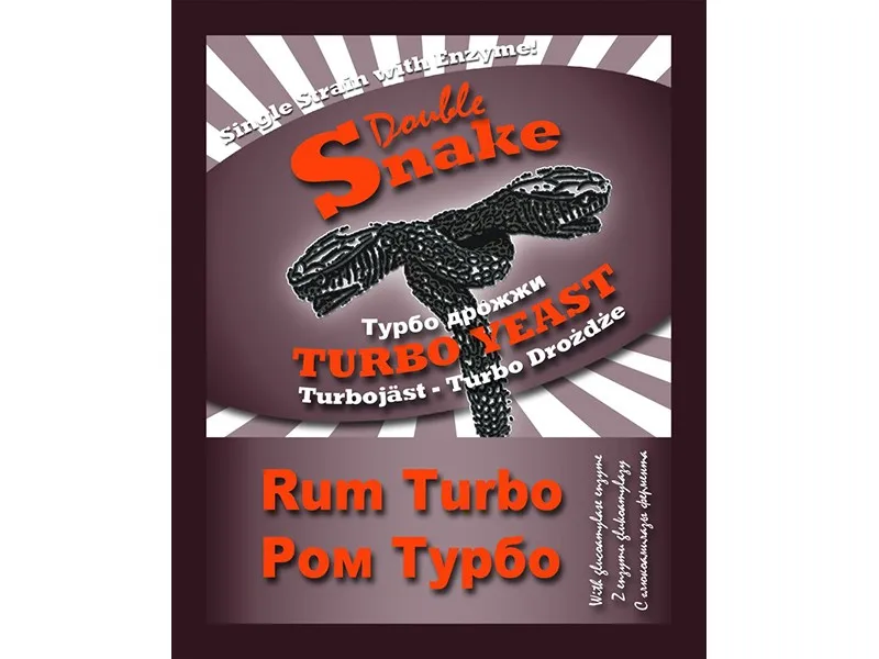 Турбо-дрожжи DoubleSnake Turbo Rum | Дом и сад