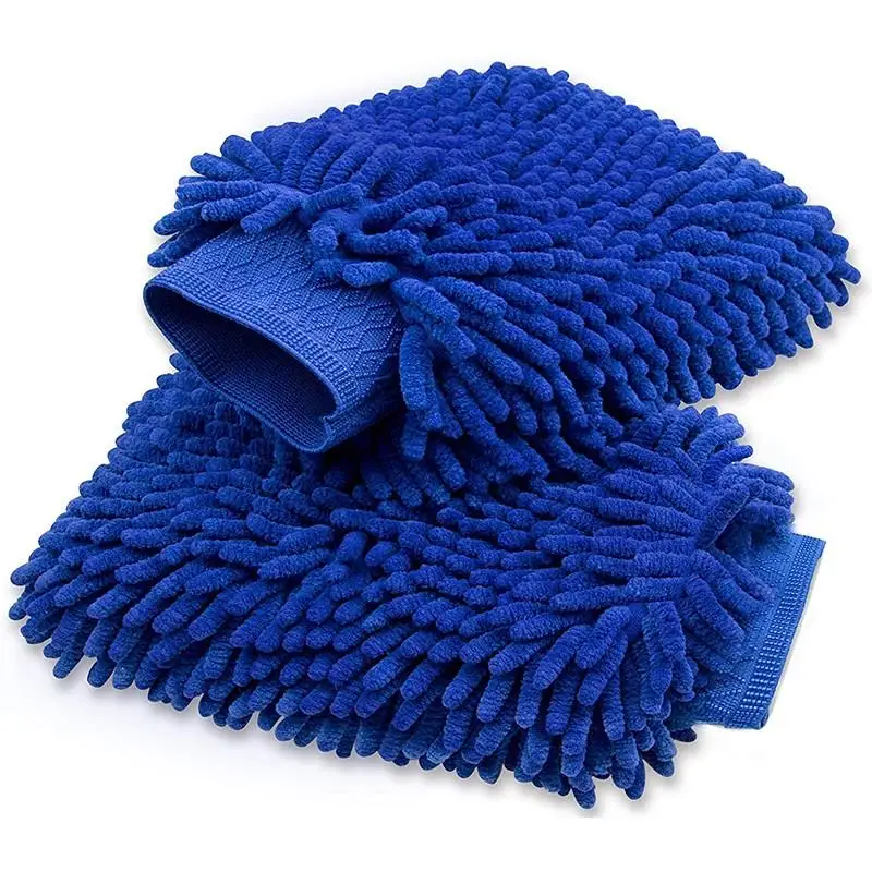 Двусторонняя микрофибровая стирающаяся салфетка ручной перчатки окна