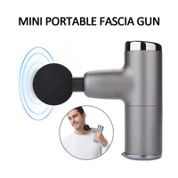 rechargable portable fascia gun electric massage multi part body massager training pain relief muscle relaxation with 4 levels