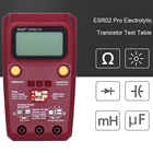 Тестер BSIDE ESR02 Pro, транзистор с ЖК дисплеем, измеритель емкости и диодов, триодов, MOSPNPNPN