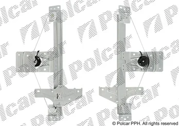 Стеклоподъемник Peugeot 207 задний левый электрический без мотора | Polcar 5724PSG5