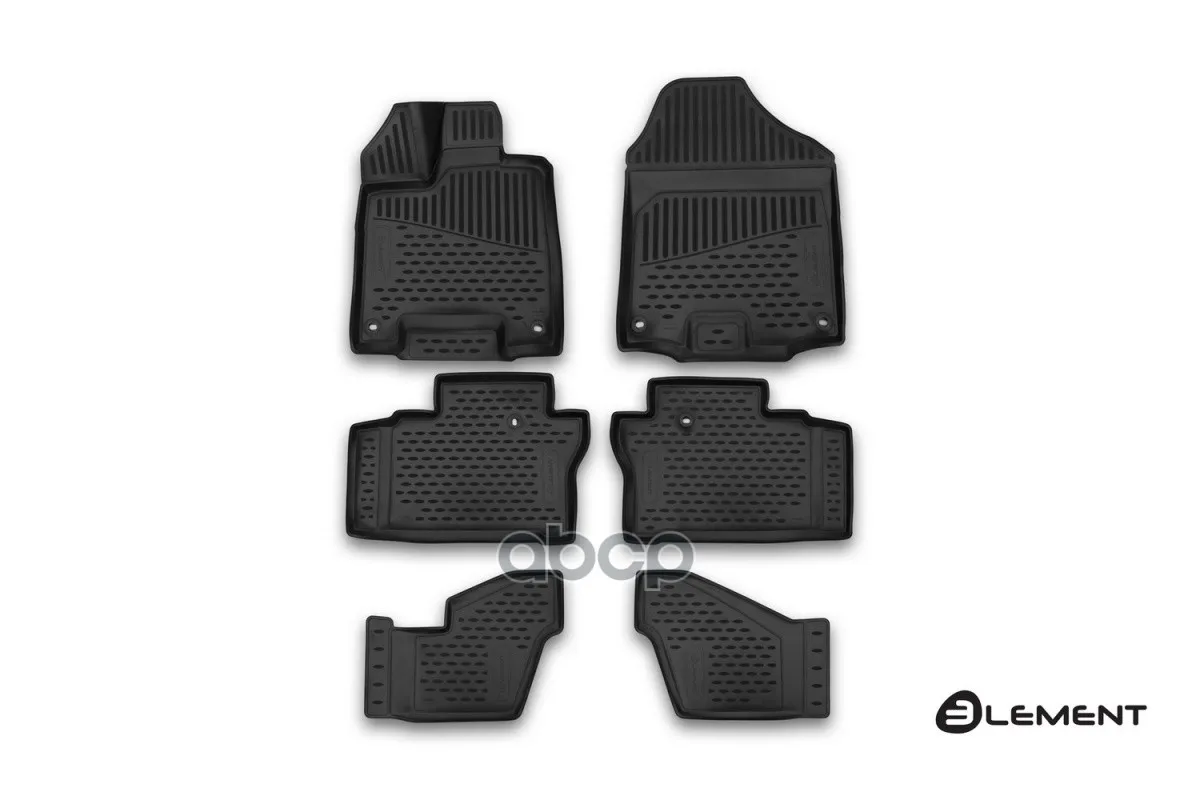 Коврики 3d В Салон Honda Pilot 01/2016 6 Шт. (Полиуретан) ELEMENT арт. ELEMENT3D1836210k | Автомобили и