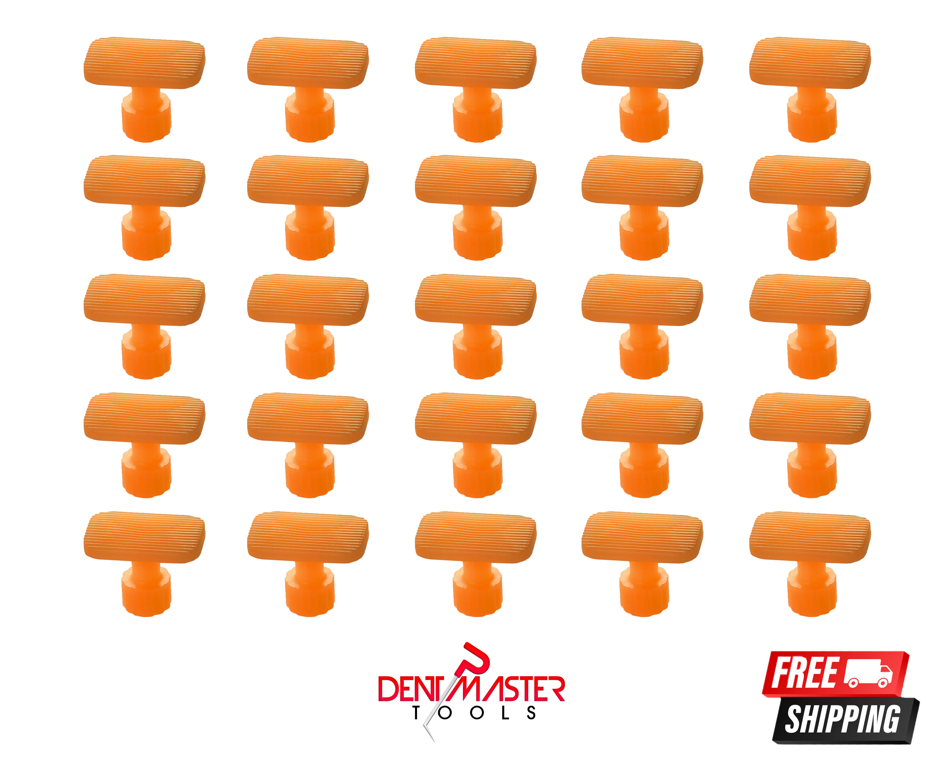 

Dent Master 25-50pcs Puller Tabs Random Color PDR Tools Kit For Car Body Dent Removal and Auto Paintless Dent Repair Glue Tabs