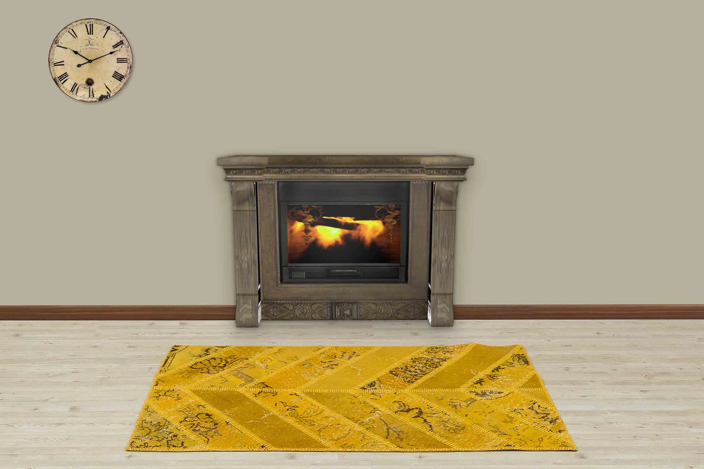 

Gerek El Dokuma Patchwork Hal(5380)80x150