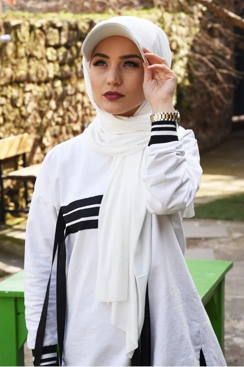 Boneli Hat Shawl Muslim Hijab Shawl Scarf Women Spring Summer Color Female Hijab Scarf Ladies Foulard Femme Muslim Veil