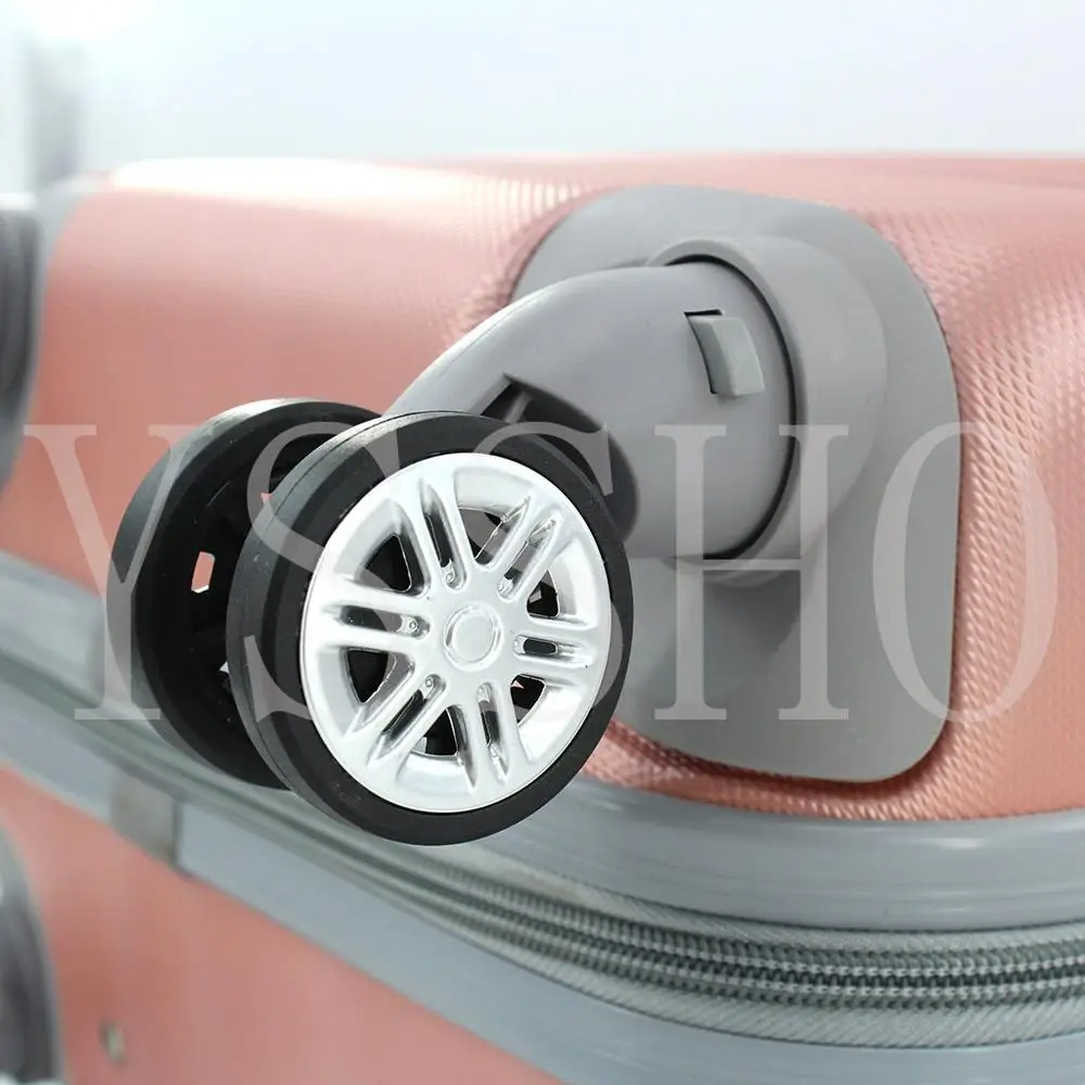 Suitcase Airplane Handluggage Travel Cabin Trolley ABS Rigid 4 Wheels 52x32x20