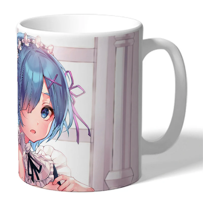 Кружка &quotРе Зеро Рем и Рам Re Zero жизнь с нуля в другом мире (аниме манга