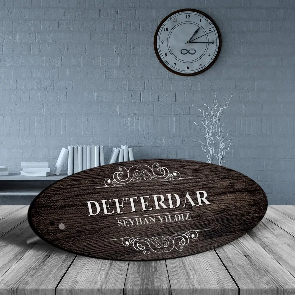 

Персонализированные профессиональные Defterdar древесины овальный стол İsimliği - 3