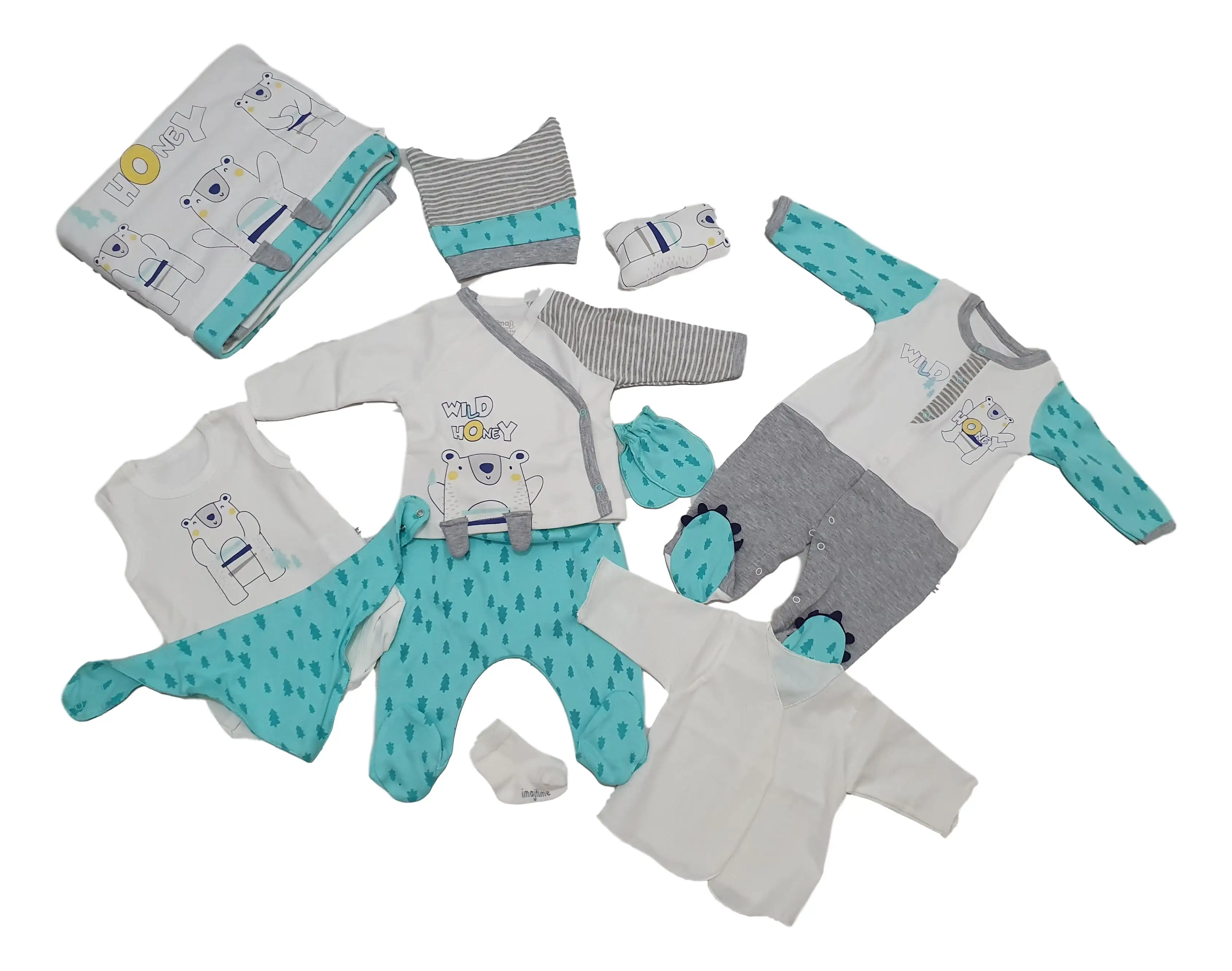 

BABY GIRL, BABY BOY BODYSUIT SET OF 10 PIECES