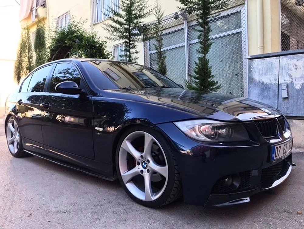 Насадка на пороги для Bmw 3 серии E90 2004-2012 автомобильный Стайлинг универсальный