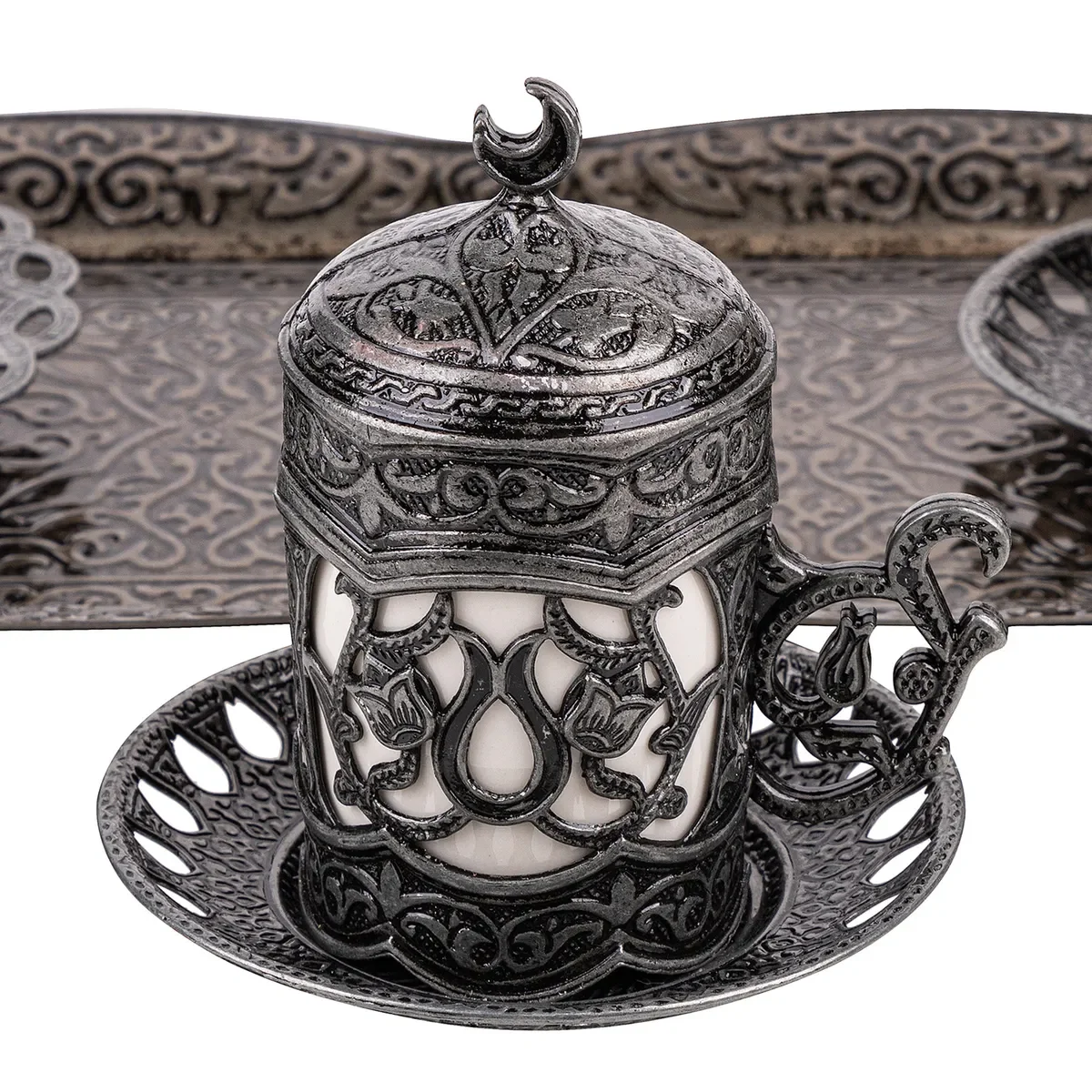 Set of coffee Turkish Gray (2 persons) | Дом и сад