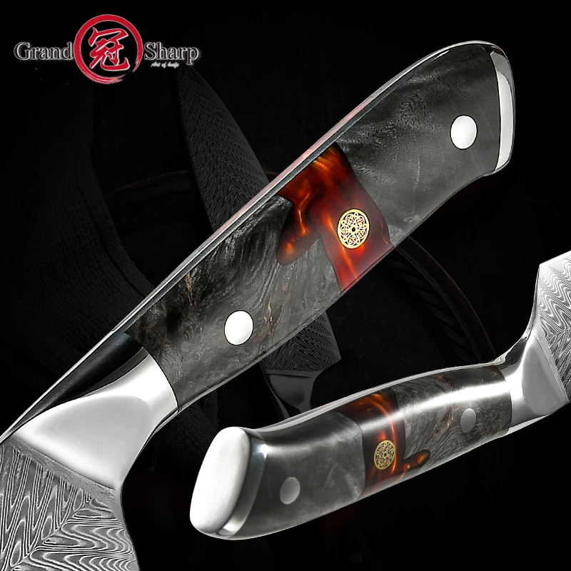 Кухонные ножи Grandsharp Новый профессиональный инструмент шеф-повара японская