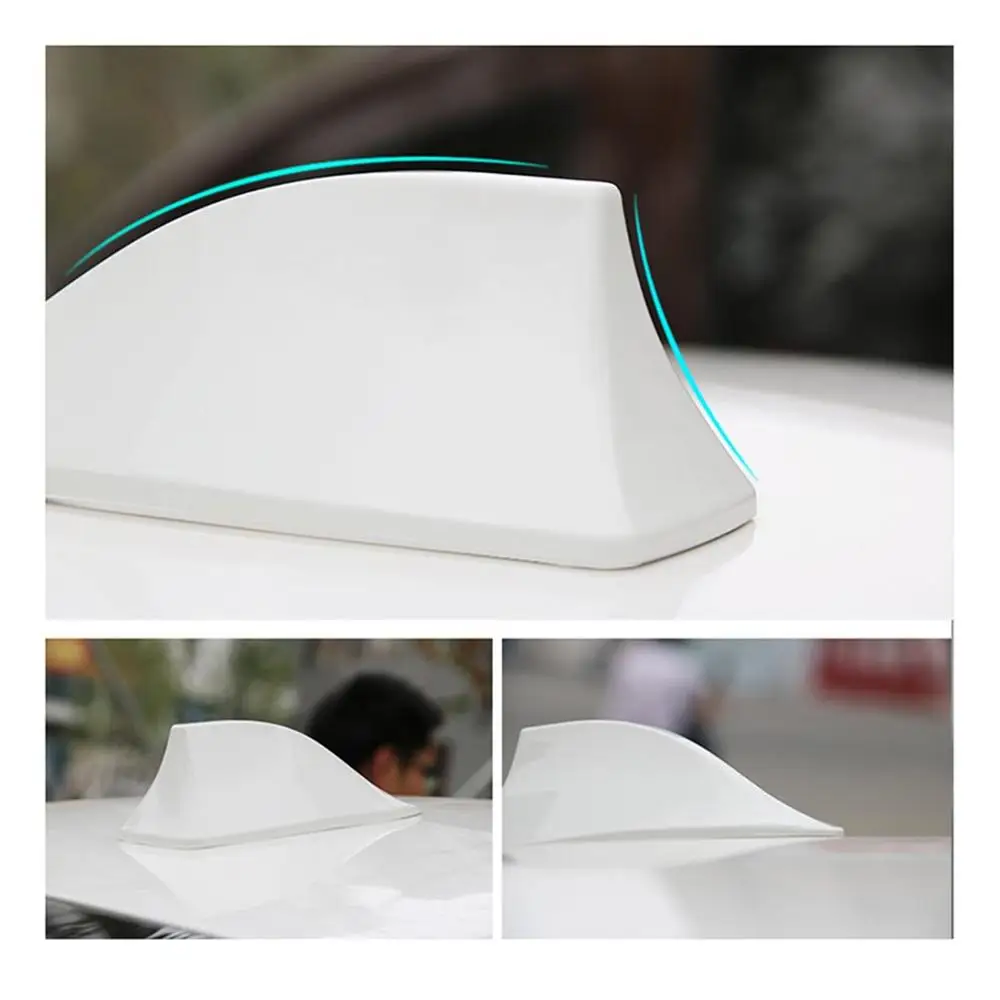 

Car Decoration Shark Fin for Antenna With Signal Radio Dedicated For Antenna Roof Tail For Antenna Modification Without Punching