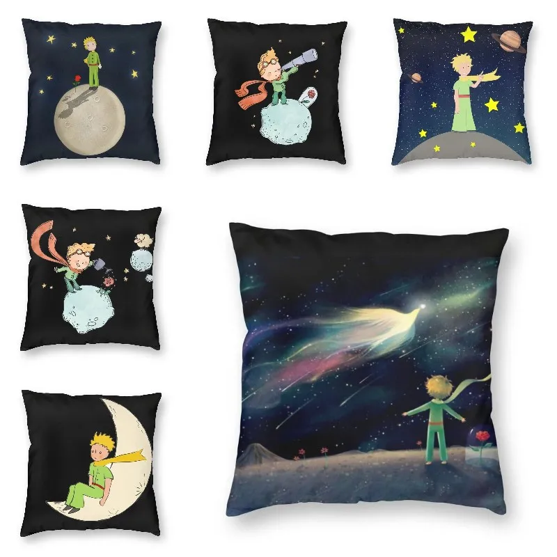

Роскошные Чехлы The Little Prince с надписью «The Little Prince», декоративная квадратная подушка для автомобиля, домашний декор