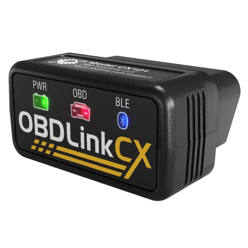 OBDLink CX -Designed For Bimmercode Bluetooth 5.1 BLE OBD2 Adapter Works with iPhone/iOS & Android, Car Coding, OBD II