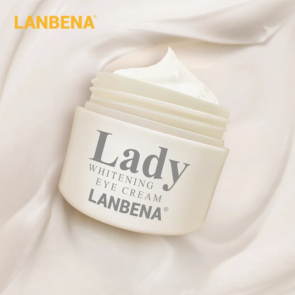 LANBENA отбеливающий крем для глаз Сыворотка темный круг омолаживающий ремонт