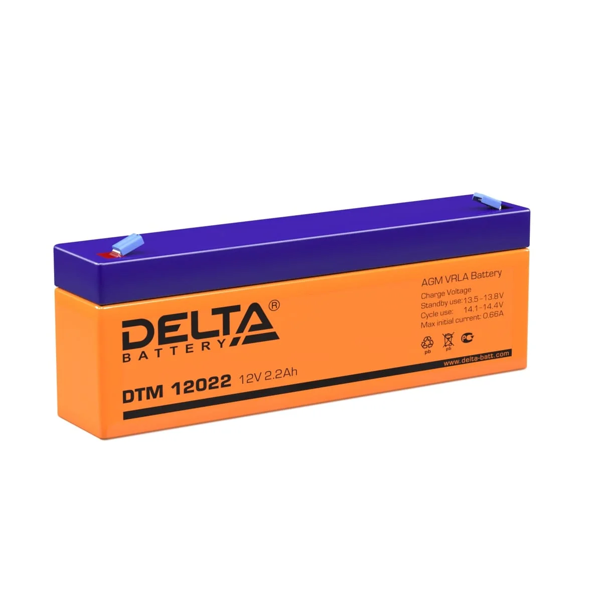Аккумулятор DELTA DTM 12022 | Электроника