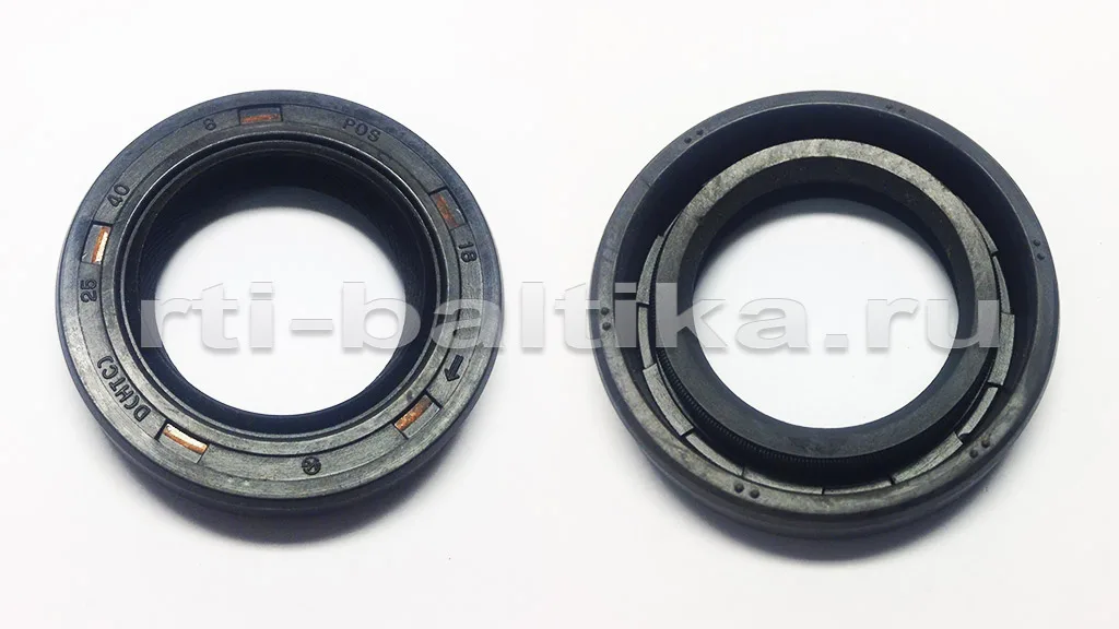 Сальник первичного вала КПП (KIA HYUNDAI AUDI Cальник КПП) - KOS-341 (KOS-341) 25*40*8 | Автомобили и