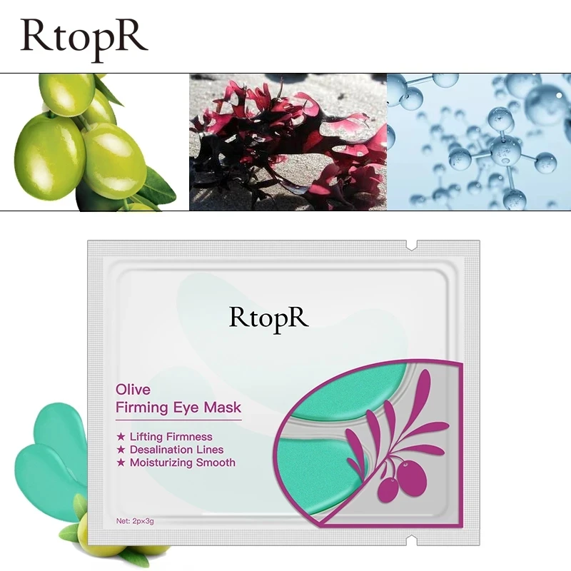 20pcs=10pack Olive Serum Eye Mask Anti-Aging Anti Wrinkle Remove Dark Circle Collagen Patches Masks Skin Care | Красота и здоровье
