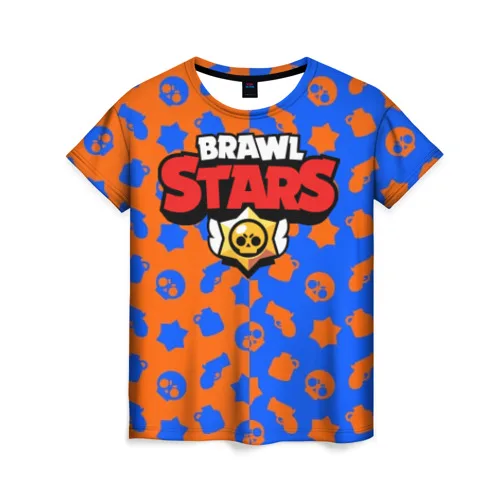 Женская футболка 3D BRAWL STARS | одежда