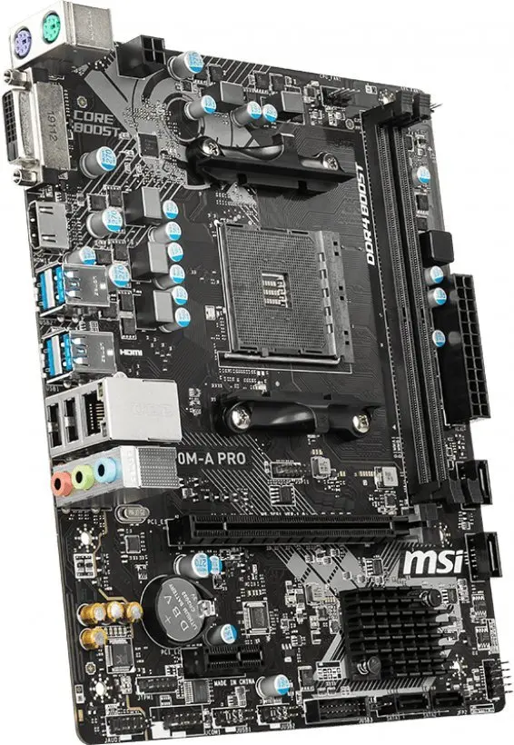 Материнская плата ПК MSI A320M-A PRO | Компьютеры и офис