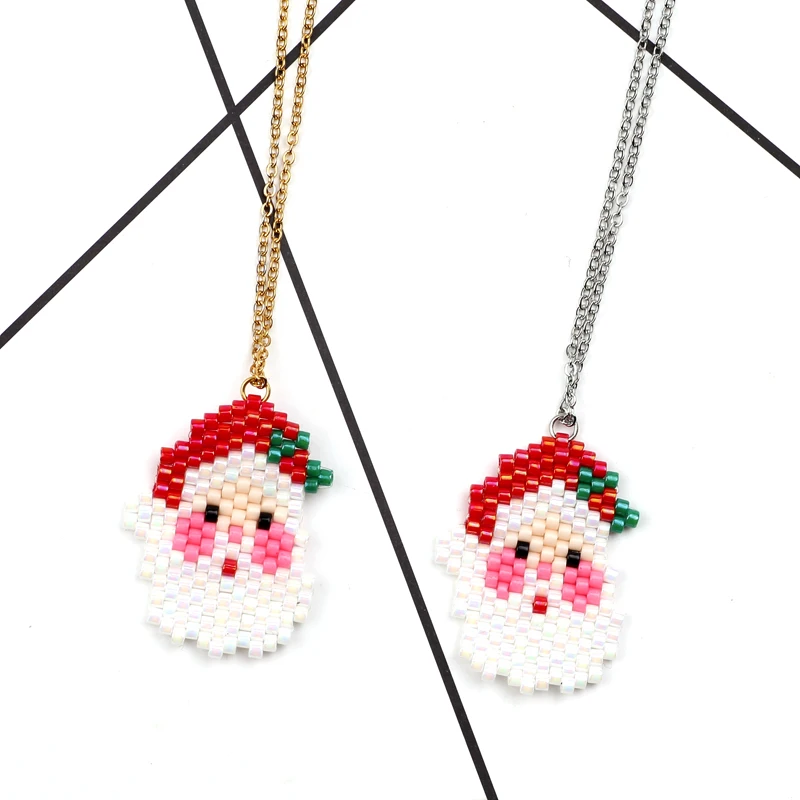 Женское колье чокер FAIRYWOO красное ручной работы подарок на Рождество|Ожерелья с