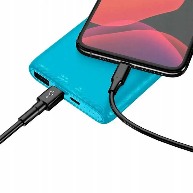 Внешний аккумулятор Baseus Bipow Quick Charge Power Bank PD+QC 10000 mAh 18W (PPDML-03) Blue | Мобильные телефоны