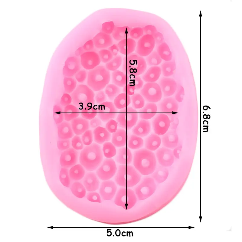 Пенное силиконовые формы DIY Море Коралловый Топпинг для кексов инструменты