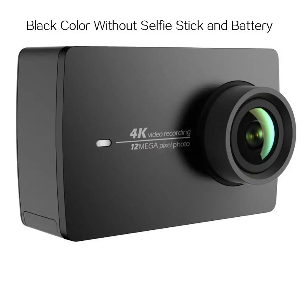 B Xiaomi YI 4 K Экшн-камера Ambarella A9SE75 спортивная водонепроницаемая камера ARM 12MP CMOS 2.19in стабилизация изображения Wifi умная Спортивная камера экшн камера xiaomi экшн камера - Цвет: B