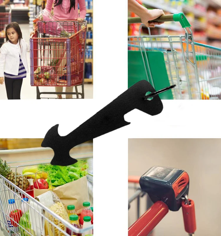 DIY Home Promotion супермаркет корзина для покупок металлическая тележка жетон монета