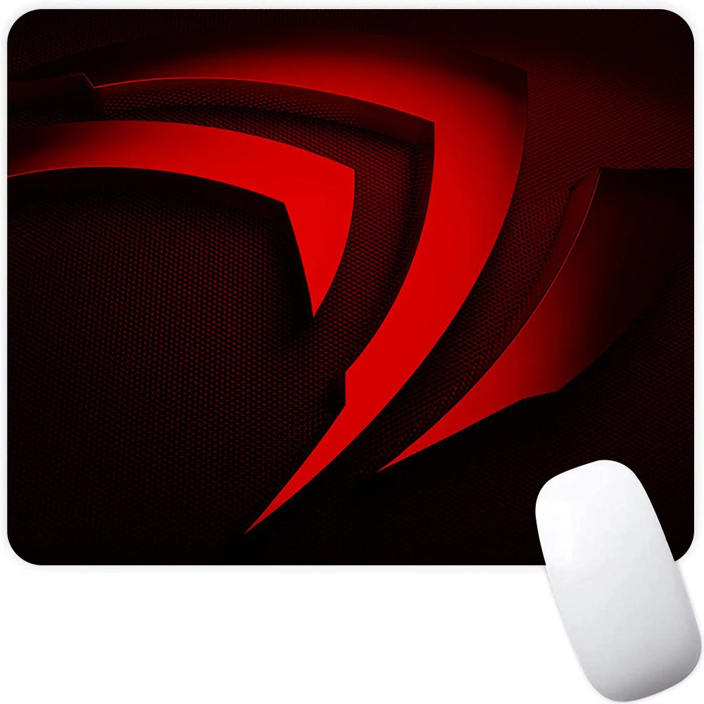 Игровой коврик для мыши Nvidia маленький Коврик компьютерной геймеров ноутбука