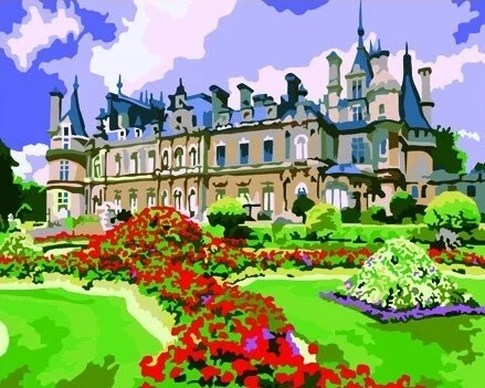 Картина по номерам Премиум: Замки Луары|Картины номерам| |