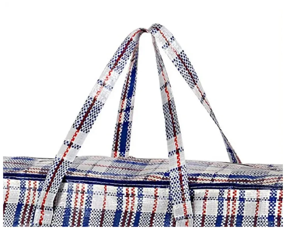 Сумка хозяйственная клетчатая сумка-баул складная авоська для переезда | Багаж и