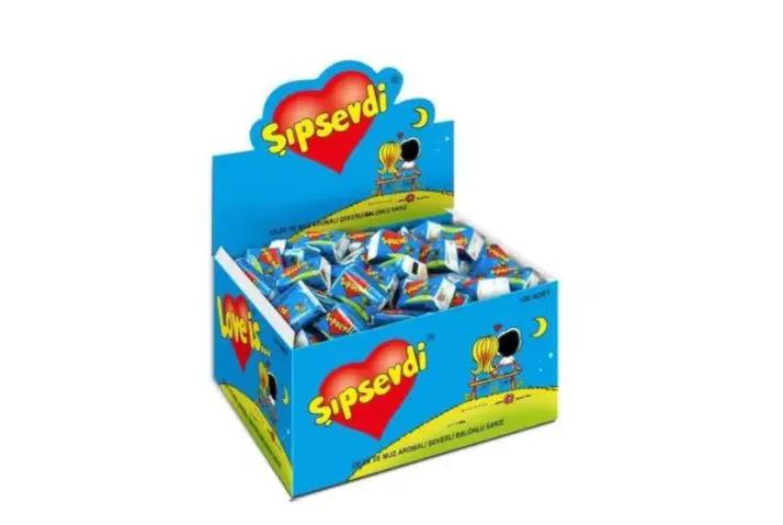 

Love is Chewing gum, cherry-lemon, 20 pcs AWESOME ROMANTIC GIFT TO YOUR LOVE FREE SHİPPİNG