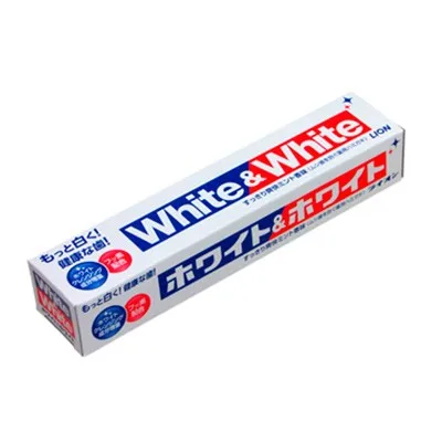 Зубная паста WHITE&ampWHITE отбеливающая с кальцием 140 гр