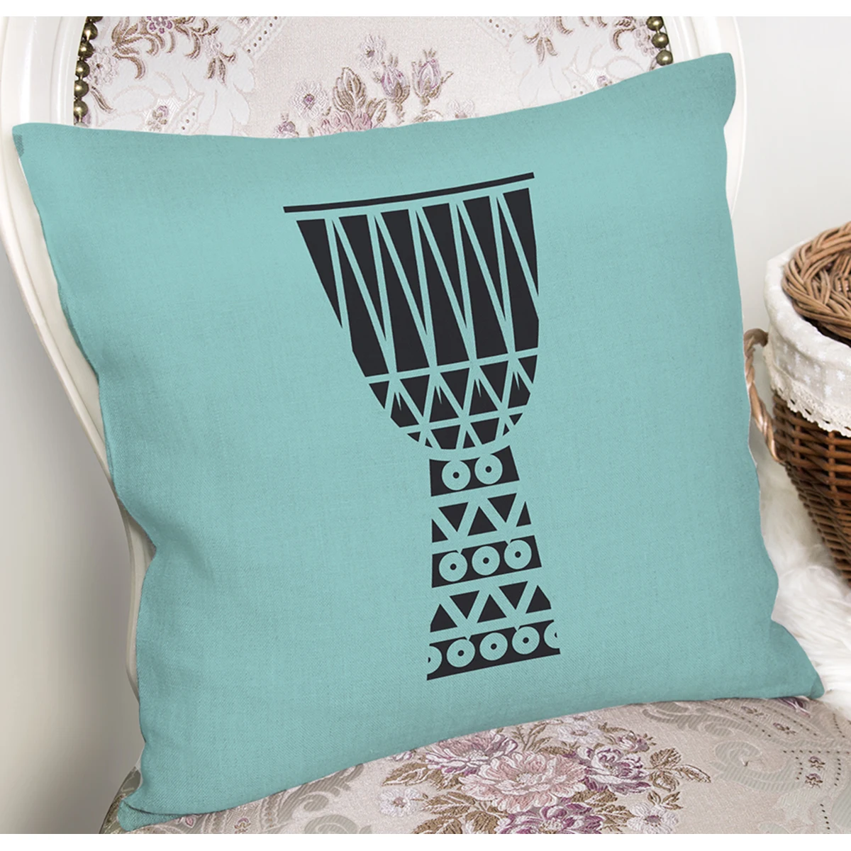 

Decorative pillow cases 3D printed adorable live high quality home decor gifts cushion cover hidden zipper 45 * 45