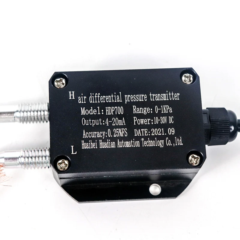 Датчик дифференциального давления воздуха 0-100 Па для некоррозионного газа |